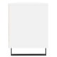 Fehér szerelt fa tv-szekrény 150 x 30 x 44,5 cm Fehér szerelt fa tv-szekrény 150 x 30 x 44,5 cm