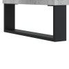 Betonszürke szerelt fa hanglemezszekrény 121x38x48 cm
