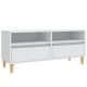 Fehér szerelt fa tv-szekrény 100x34,5x44,5 cm Fehér szerelt fa tv-szekrény 100x34,5x44,5 cm