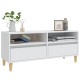 Fehér szerelt fa tv-szekrény 100x34,5x44,5 cm Fehér szerelt fa tv-szekrény 100x34,5x44,5 cm
