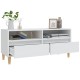 Fehér szerelt fa tv-szekrény 100x34,5x44,5 cm Fehér szerelt fa tv-szekrény 100x34,5x44,5 cm
