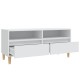 Fehér szerelt fa tv-szekrény 100x34,5x44,5 cm Fehér szerelt fa tv-szekrény 100x34,5x44,5 cm