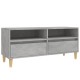 Betonszürke szerelt fa tv-szekrény 100x34,5x44,5 cm