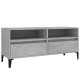 Betonszürke szerelt fa tv-szekrény 100x34,5x44,5 cm Betonszürke szerelt fa tv-szekrény 100x34,5x44,5 cm