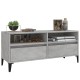 Betonszürke szerelt fa tv-szekrény 100x34,5x44,5 cm Betonszürke szerelt fa tv-szekrény 100x34,5x44,5 cm