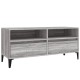 Szürke sonoma színű szerelt fa tv-szekrény 100x34,5x44,5 cm Szürke sonoma színű szerelt fa tv-szekrény 100x34,5x44,5 cm
