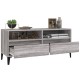 Szürke sonoma színű szerelt fa tv-szekrény 100x34,5x44,5 cm Szürke sonoma színű szerelt fa tv-szekrény 100x34,5x44,5 cm