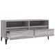 Szürke sonoma színű szerelt fa tv-szekrény 100x34,5x44,5 cm Szürke sonoma színű szerelt fa tv-szekrény 100x34,5x44,5 cm