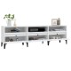 Fehér szerelt fa tv-szekrény 150 x 30 x 44,5 cm Fehér szerelt fa tv-szekrény 150 x 30 x 44,5 cm
