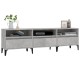 Betonszürke szerelt fa tv-szekrény 150x30x44,5 cm