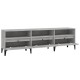 Betonszürke szerelt fa tv-szekrény 150x30x44,5 cm
