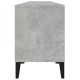 Betonszürke szerelt fa tv-szekrény 150x30x44,5 cm