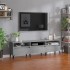 Betonszürke szerelt fa tv-szekrény 150x30x44,5 cm