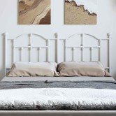 Fehér fém csere fejtámla 150 cm
