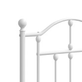 Fehér fém csere fejtámla 150 cm