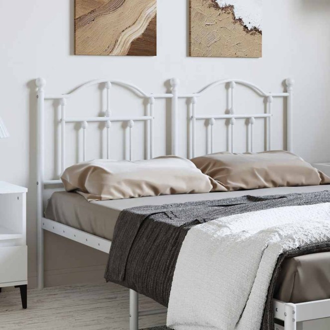 Fehér fém csere fejtámla 150 cm