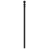 Fekete fém csere fejtámla 90 cm Fekete fém csere fejtámla 90 cm