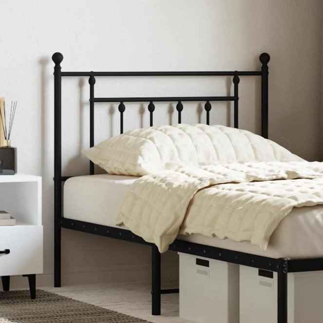 Fekete fém csere fejtámla 90 cm Fekete fém csere fejtámla 90 cm