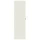 Fehér acél irattartó szekrény 90x40x140 cm