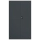 Antracitszürke acél irattartó szekrény 105 x 40 x 180 cm