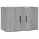 2 db szürke sonoma falra szerelhető tv-szekrény 57x34,5x40 cm 2 db szürke sonoma falra szerelhető tv-szekrény 57x34,5x40 cm