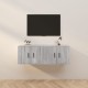2 db szürke sonoma falra szerelhető tv-szekrény 57x34,5x40 cm 2 db szürke sonoma falra szerelhető tv-szekrény 57x34,5x40 cm