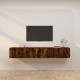 3 db füstös tölgyszínű fali tv-szekrény 80 x 34,5 x 40 cm 3 db füstös tölgyszínű fali tv-szekrény 80 x 34,5 x 40 cm
