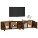 2 db füstös tölgyszínű fali tv-szekrény 100 x 34,5 x 40 cm 2 db füstös tölgyszínű fali tv-szekrény 100 x 34,5 x 40 cm