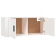 3 db fehér falra szerelhető tv-szekrény 100 x 34,5 x 40 cm 3 db fehér falra szerelhető tv-szekrény 100 x 34,5 x 40 cm