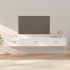 3 db fehér falra szerelhető tv-szekrény 100 x 34,5 x 40 cm