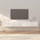 3 db fehér falra szerelhető tv-szekrény 100 x 34,5 x 40 cm 3 db fehér falra szerelhető tv-szekrény 100 x 34,5 x 40 cm