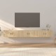 3 db sonoma-tölgyszínű fali tv-szekrény 100 x 34,5 x 40 cm