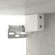 3 db betonszürke fali tv-szekrény 100 x 34,5 x 40 cm 3 db betonszürke fali tv-szekrény 100 x 34,5 x 40 cm