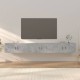 3 db betonszürke fali tv-szekrény 100 x 34,5 x 40 cm 3 db betonszürke fali tv-szekrény 100 x 34,5 x 40 cm