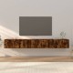 3 db füstös tölgyszínű fali tv-szekrény 100 x 34,5 x 40 cm 3 db füstös tölgyszínű fali tv-szekrény 100 x 34,5 x 40 cm