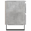 2 db betonszürke szerelt fa éjjeliszekrény 40 x 35 x 50 cm