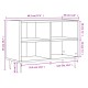 Betonszürke szerelt fa tv-szekrény 69,5x30x50 cm Betonszürke szerelt fa tv-szekrény 69,5x30x50 cm