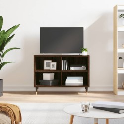 Barna tölgy színű szerelt fa tv-szekrény 69,5x30x50 cm