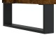 Füstös tölgy színű szerelt fa tv-szekrény 69,5x30x50 cm