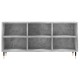 Betonszürke szerelt fa tv-szekrény 103,5x30x50 cm