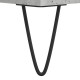 Betonszürke szerelt fa tv-szekrény 104x35x50 cm