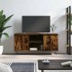Füstös tölgyszínű szerelt fa tv-szekrény 104x35x50 cm Füstös tölgyszínű szerelt fa tv-szekrény 104x35x50 cm