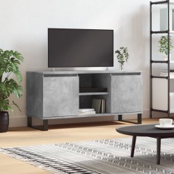 Betonszürke szerelt fa tv-szekrény 104x35x50 cm