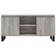 Szürke sonoma színű szerelt fa tv-szekrény 104x35x50 cm Szürke sonoma színű szerelt fa tv-szekrény 104x35x50 cm