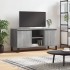 Szürke sonoma színű szerelt fa tv-szekrény 104x35x50 cm