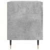 2 db betonszürke szerelt fa éjjeliszekrény 40 x 35 x 47,5 cm