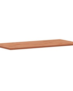 Tömör bükkfa téglalap alakú asztallap 100x50x1,5 cm