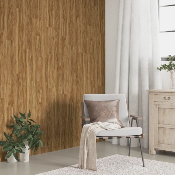 Barna fa megjelenésű pvc fali panel 4,12 m²