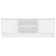 Fehér szerelt fa tv-szekrény 102x30x37,5 cm Fehér szerelt fa tv-szekrény 102x30x37,5 cm