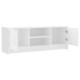 Fehér szerelt fa tv-szekrény 102x30x37,5 cm Fehér szerelt fa tv-szekrény 102x30x37,5 cm